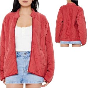 ♥️FOREVER 21 QUILTED DOLMAN JACKET